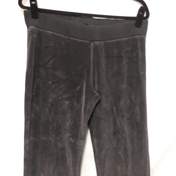 Y2K | GAP - Stretch | small | Soft Black Velour / Velvet Loungewear Pants - Picture 6 of 16